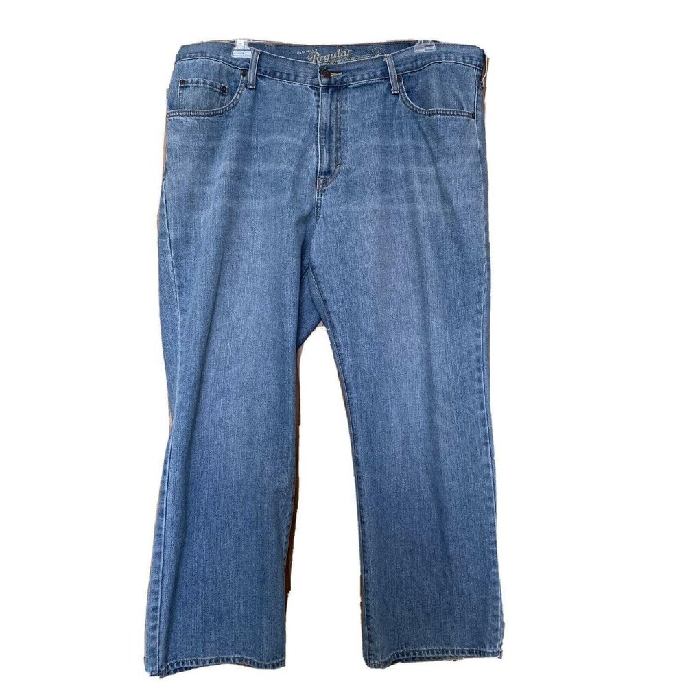 Mens Old Navy Regular Denim Jeans Marked 42 x 30 Meas 43 x 29 Cotton Blend